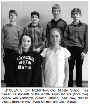 April MS Student of the Month